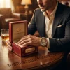 Budweiser King of Beers Est 1876 Limited Edition Two-Tone Gold Luxury Stainless Steel Watch