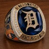 Detroit Tigers Motor City Navy Gold Legacy Edition Premium Commemorative Championship Ring