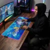 Final Fantasy X 25th Anniversary Tidus and Yuna Custom LED Light Up RGB Gaming Desk Mat
