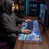 Final Fantasy X 25th Anniversary Tidus and Yuna Custom LED Light Up RGB Gaming Desk Mat
