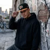 Kansas City Chiefs NFL Slime Splat Graphic Black and Orange Snapback Cap