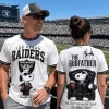 Las Vegas Raiders Snoopy The Godfather Rule Maker Game Day Ringer Graphic T-Shirt