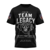Las Vegas Raiders Team Legacy Gridiron Dynasty City Football Premium Black Graphic 3D T-Shirt