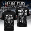 Las Vegas Raiders Team Legacy Gridiron Dynasty City Football Premium Black Graphic 3D T-Shirt