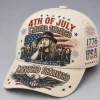 Lynyrd Skynyrd Southern Rock American Legend 4th of July Patriotic Baseball Cap
