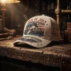 Lynyrd Skynyrd Southern Rock American Legend 4th of July Patriotic Baseball Cap