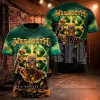 Megadeth This Was Our Life Tour 2026 Vic Rattlehead Heavy Metal Band 3D Graphic T-Shirt