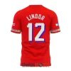 New York Mets Francisco Lindor Puerto Rican Heritage Night Special Edition Red T-Shirt