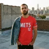 New York Mets Francisco Lindor Puerto Rican Heritage Night Special Edition Red T-Shirt
