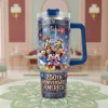 Personalized Disney Patriotic America 250th Anniversary 40oz Tumbler With Handle