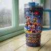 Personalized Disney Patriotic America 250th Anniversary 40oz Tumbler With Handle