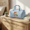 Personalized You've Got A Friend In Me Toy Story Inspired Custom Name Kids Overnight Quilted Duffle Bag