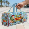 Personalized You've Got A Friend In Me Toy Story Inspired Custom Name Kids Overnight Quilted Duffle Bag