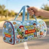 Personalized You've Got A Friend In Me Toy Story Inspired Custom Name Kids Overnight Quilted Duffle Bag