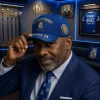 Phi Beta Sigma Fraternity 1914 Royal Blue Premium Gold Embroidered Baseball Cap