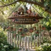 Premium US Semiquincentennial 1776-2026 Commemorative Patriotic Wind Chime