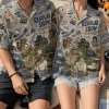 Regular Show Collector Edition Toile Print Hawaiian Shirt