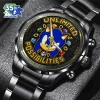 SEGA Sonic the Hedgehog 35th Anniversary Unlimited Possibilities Black Stainless Steel Watch