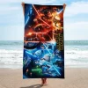 Star Wars Skywalker Saga Light vs Dark Side Collage Premium Quick Dry Beach Towel
