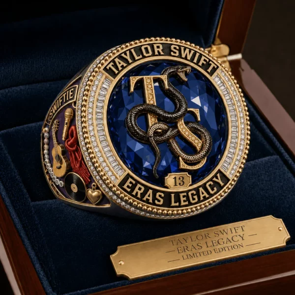Taylor Swift Eras Legacy Limited Edition Commemorative Swiftie Championship Ring