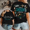 The Chosen TV Series I Have a Chosen Addiction Heartbeat Christian Double Sided Graphic T-Shirt