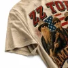 ZZ Top America 250 Years Of Freedom Patriotic American Flag Rock Band Commemorative 3D T-Shirt