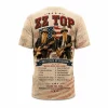 ZZ Top America 250 Years Of Freedom Patriotic American Flag Rock Band Commemorative 3D T-Shirt