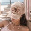 Ariana Grande Thank U Next Eternal Pop Icon Distressed Pink Vintage Baseball Cap