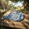 Sega Sonic the Hedgehog 35th Anniversary Forever Fast Blue and White Varsity Jacket