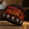 Depeche Mode Ugly Christmas Sweater Style Flame Rose Winter Beanie Hat
