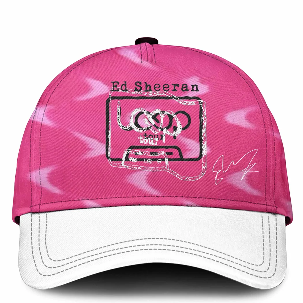Ed Sheeran Loop Tour North America 2026 Concert Dates Pink Tie Dye Pullover Hoodie Ed Sheeran Loop Tour North America 2026 Concert Dates Pink Tie Dye Pullover Hoodie