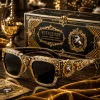 Harry Potter Hogwarts Houses Luxury Gryffindor Slytherin Ravenclaw Hufflepuff Unisex Sunglasses
