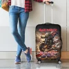 Iron Maiden Run For Your Lives World Tour 2026 Eddie Trooper Elastic Suitcase Protector Luggage Cover