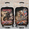 Iron Maiden Run For Your Lives World Tour 2026 Eddie Trooper Elastic Suitcase Protector Luggage Cover