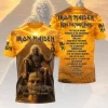 Iron Maiden Run For Your Lives World Tour 2026 Powerslave Eddie 3D All Over Print T-Shirt