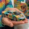 Jimmy Buffett 50th Anniversary Limited Edition Margaritaville Tie-Dye Lamborghini Aventador LP700-4 Diecast Collector Car