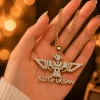 Keith Urban Collector's Edition Phoenix Gold Plated Diamond Accent Pendant Necklace