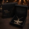 Keith Urban Collector's Edition Phoenix Gold Plated Diamond Accent Pendant Necklace