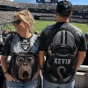 Las Vegas Raiders Funny Monkey Helmet Personalized Custom Name NFL Football Fan 3D T-Shirt