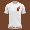LeBron James Miami Heat 6 Good Intentions Flame Graphic T-Shirt