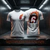 LeBron James Miami Heat 6 Good Intentions Flame Graphic T-Shirt