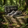 Misfits Crimson Ghost Fiend Club Punk Rock Skull Canvas Slip-On Loafer Shoes