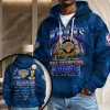 New York Knicks 2026 NBA Finals Champions Commemorative Signatures Graphic Unisex Quarter-Zip Waffle Hoodie