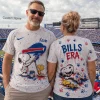 Personalized Buffalo Bills Snoopy Bills Era Paint Splatter Graphic T-Shirt