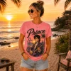 Vintage Prince Purple Rain Retro Sunset Pink Graphic T-Shirt