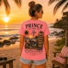 Vintage Prince Purple Rain Retro Sunset Pink Graphic T-Shirt