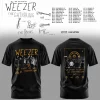 Weezer The Gathering Tour We Might As Well Be Strangers Vintage Concert Graphic T-Shirt
