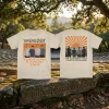 Weezer The Gathering Tour We Might As Well Be Strangers Vintage Concert Graphic T-Shirt