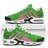 Alpha Kappa Alpha AKA Sorority Personalized Pink and Green Custom Athletic Running Shoes