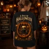 Guinness Happy Halloween Vintage Graphic Spooky Pumpkin Beer T-Shirt